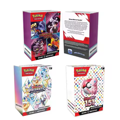 IN STOCK!! Pokemonessed Card 151 V10 Booster bundle Destined Rivals Prismatic Evolutions Scarlet Vio