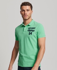 Superdry Superstate Polo Shirt - Hot Mint