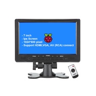 7 inch Mini Small Monitor HD 1080P Small HDMI Monitor Portable VGA Monitor LCD Screen for PC/TV/DVD/