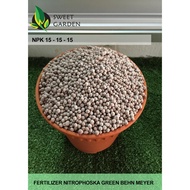 NPK 15-15-15 FERTILIZER NITROPHOSKA GREEN 1 KG