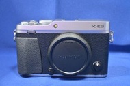 新淨 Fujifilm X-E3 輕巧機身 類旁軸設計 易上手 復古設計 菲林模擬 XE3