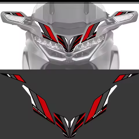 For Honda Goldwing Gold wing GL1800 F6B Tour Wheel Protector Tank Pad Fairing Fender Windshield Stic