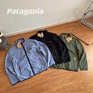 PATAGONIA Outdoor Autumn And Winter Imitation Sherpa Stand Collar Liner Casual Zipper Jacket 23053