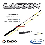 Daido Lagoon Fishing Rod 135cm &amp; 150cm (7-18lbs) Solid Fiber High 12kg