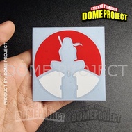UCHIHA ITACHI MOTORCYCLE HELMET DECAL CUTTING STICKER CAR GLASS ANIME LOGO AESTHETIC STICKER AUTOMOT