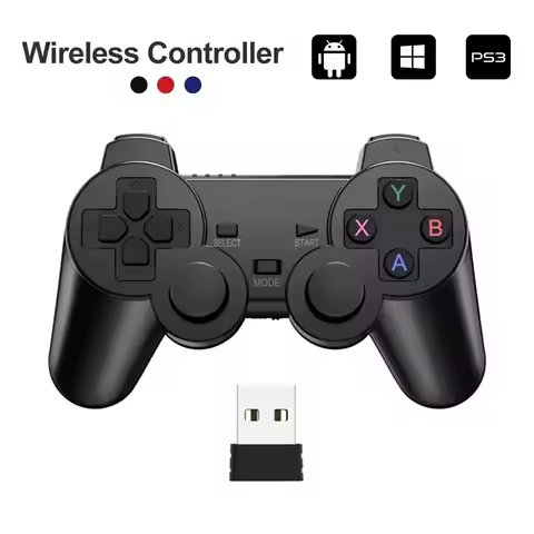 2.4Ghz Wireless Gamepad For PS3/ TV Box/ Android Phone PC Game Controller Joystick Controle For PS3