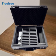 [Koolsoo] Graded Card Storage Box Portable Multipurpose Waterproof for Sturdy Aluminum Alloy Organiz