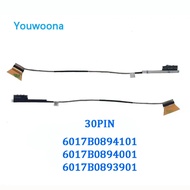 iiiiNEW Original LAPTOP LCD FHD Cable For HP 740 745 840 845 G5 ZBOOK 15U G5 G6 PS1714 30pin 6017B08