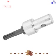FKILLA  Auger Drill Adapter, Connect to 4"/6" Auger For 1/2" SDS Plus Drill Garden Auger Power Drill