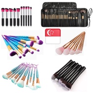 [SG] Pastel Real technique inspired brushes brush Mermaid 10pcs 24pcs 32pcs 8pcs Roll up Unicorn Omb