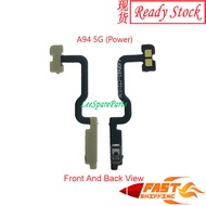 OPPO A94 Power On Off Volume Switch Button Flex Ribbon For Replacement