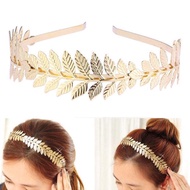 Golden Bride Headbands Hair Hoops Hair Bands Hair Combs Hair Jewellery Headwear Flower Crown Wedding