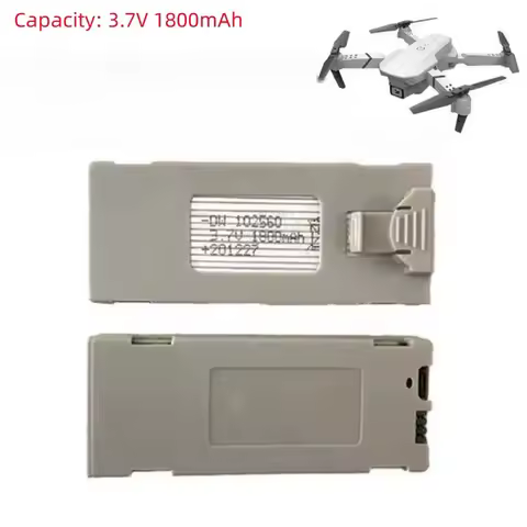 1-10PCS 3.7V 1800Mah RC Drone Battery Accessory For E88 E88PRO Ls-E525 E525 PRO Mini Uav Drone Batte
