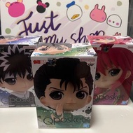 日版 幽遊白書 浦飯幽助 藏馬 飛影 Qposket 原色