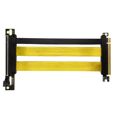 Graphics Card Extension Cable Bendable PCIE5.0 Vertical Mounting Adapter Cable for RTX 4090/5090 & R