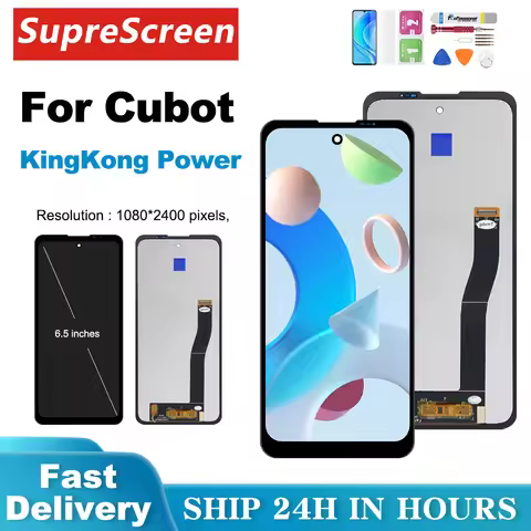 Display For CUBOT KingKong Power LCD Display Touch Screen with Frame For CUBOT KingKong POWER Screen