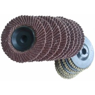 Machine folding abrasive sand paper