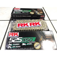 RK GB525XSO/GB 525 XSO (120L) Gold Oil Seal Chain