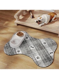 寵物墊狗墊易於清潔耐撕裂耐用四季睡眠可摺疊防滑貓/狗籠巢守衛地板墊