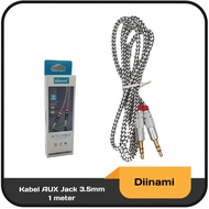 Kabel audio/Kabel Aux 100% Original diinami jack 3,5mm good quality