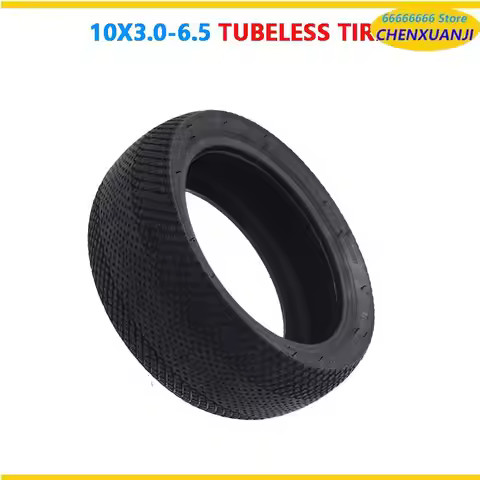 Electric Scooter Tire 10x2.70-6.5 Tubeless 10 Inch Tyre Compatible with 10x3.0-6.5 Wheels
