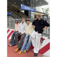 [REAL PHOTO] PASS Jacket HOODIE ZIP FORM BOXY AB HOUSE NEW