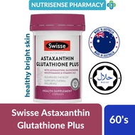 Swisse Astaxanthin Glutathione Plus 60's