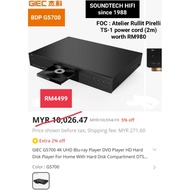 GIEC BDP-G5700 4K UHD Blu-Ray & Hard Disc Player + multi channel decoder output + FOC Cable worth RM