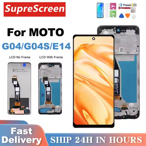 E14 G04 G04S Screen For Motorola Moto G04 G04S LCD Display Touch Screen Digitizer Assembly For Moto 