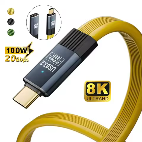 USB C Extension Cable USB 3.2 Extender Type C Male to Female Cord Charging Data Transfer Cable for P