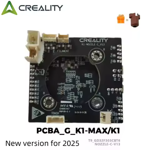Creality Original PCBA_G_K1-MAX/K1_T9_GD32F303CBT6 NOZZLE-C-V13 Adapter Board Replace 3D Printer Acc