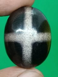 Batu Posil Galih Kelor Hitam Tapak Jalak  Asli Natural