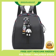 DROPASSIST Backpack woman version of wild tide fashion simple school bag ladies nylon backpack wanit