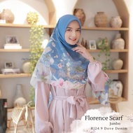 Hijabwanitacantik - Segi Empat Florence Scarf Polycotton Jumbo RJ24.9