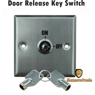 Door Access Release Key Switch Overriding Key Switch