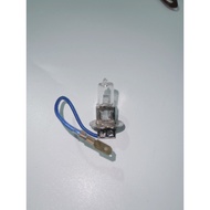 H3 light bulb with wire 12V 24V, Nava brand H3 wire bulb