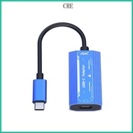 CRE AR Glasses Adapter Transformative Type C to Type C Video + PD100W Adapter for AR Glasses