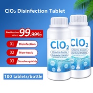 [STOCK] Healthy Chlorine Dioxide Tablet Clo2 Anti-bacterial Disinfection Chemical Tablet Tabletten