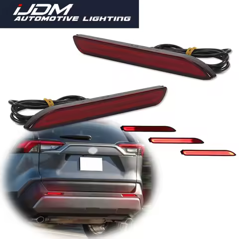 For Toyota RAV4 Camry Sienna Venza Avalon Innova Reiz Verso, For Lexus IS-F GX470 RX300 Red LED Car 