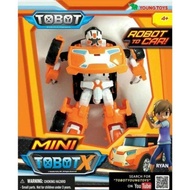 Robot Tobot Mini X dan Y Bisa Berubah Jadi Mobil Mini Robot X Orange