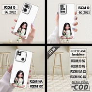 Redmi 10 5G case -Redmi 10 4G -Redmi 10A -Redmi 10C _Silicone Casing Black Clear Flexible Material c