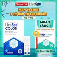 LiveSpo Colon probiotic 3 billion probiotic spores - reduces colitis, constipation, diarrhea (H/10 t