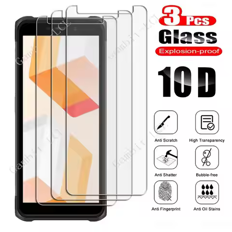 3PCS For Ulefone Armor X10 14 Pro 5G 8 X9 X6 Note 10P 12 11P 10 12P 13P Power Tempered Glass Protect