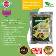 Obat Pelangsing Badan Perut Herbal Super Ampuh BPOM Tanpa Olahraga Teh Pelangsing Nahel Daun Jati Ci