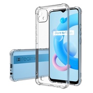 EllaStuff Bisa COD Realme C20 C11 2021 Case Softcase Crack Clear Camera Protection Case Casing Realme C20 C11 2021