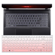 Silicone laptop Keyboard cover skin for 2024 2023 Acer Nitro V15 Gaming (2023)  ANV15-51 RTX4050 Nitro V 15 ANV15-51-53DG