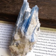 Kyanite 安徽產地 藍晶石 石英共生礦 天然礦石 原礦