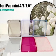 For Apple iPad mini 4 5 7.9'' Pen Slot Case mini 2015 2019 A2126 A2124 A2133 A2125 A1538 A1550 Solid