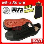 puma FREE SOCKS KASUT SEKOLAH ORIGINAL WARRIOR HITAM TAKRAW WB8 (BLACK SCHOOL SHOES TAKRAW)