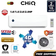 [FREE SHIPPING] CHiQ by ChangHong Air Conditioner Non-Inverter Air Cond Fast Cooling 1.0/1.5/2.0/2.5